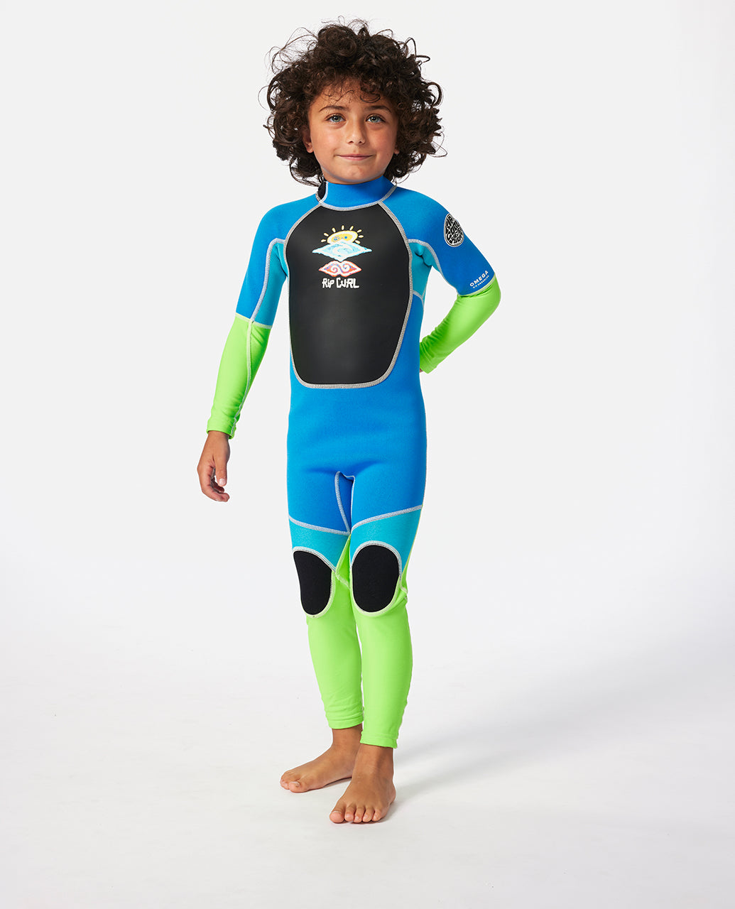 Fato de Surf Rip Curl GROMS OMEGA BZ EASY ON/OFF 
