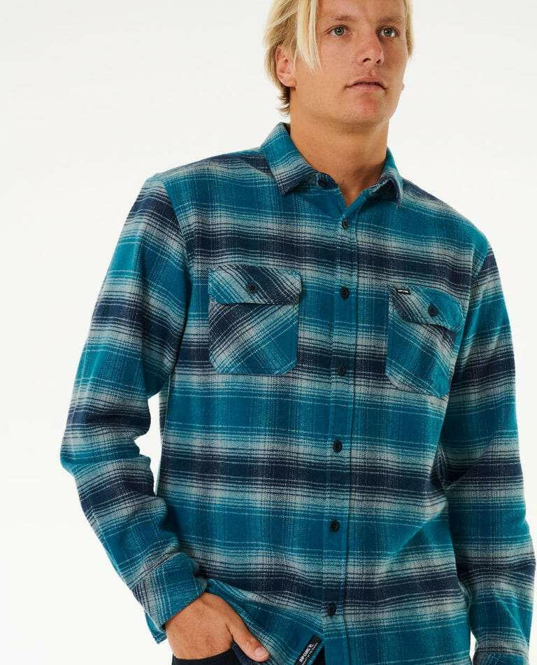 Rip Curl - Camisa de Homem - COUNT FLANNEL SHIRT - Wavesensations - Online Surf Shop