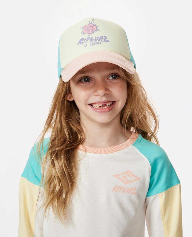 Rip Curl - Blusa de Criança - LA TROPICA LS TEE ­ GIRL - Wavesensations - Online Surf Shop