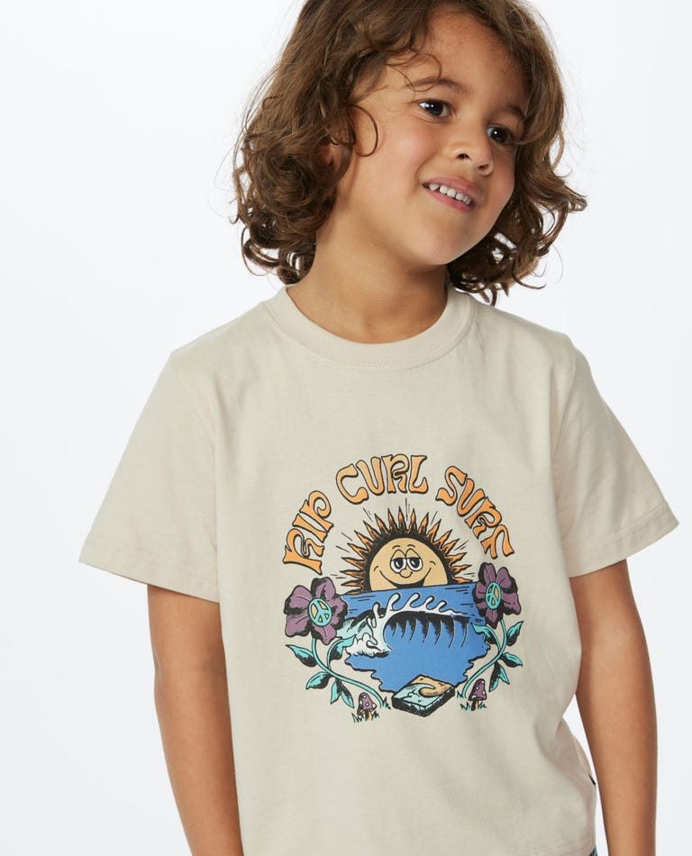 Rip Curl - T-shirt de Criança - MYSTIC WAVES ART TEE - BOYS - Wavesensations - Online Surf Shop