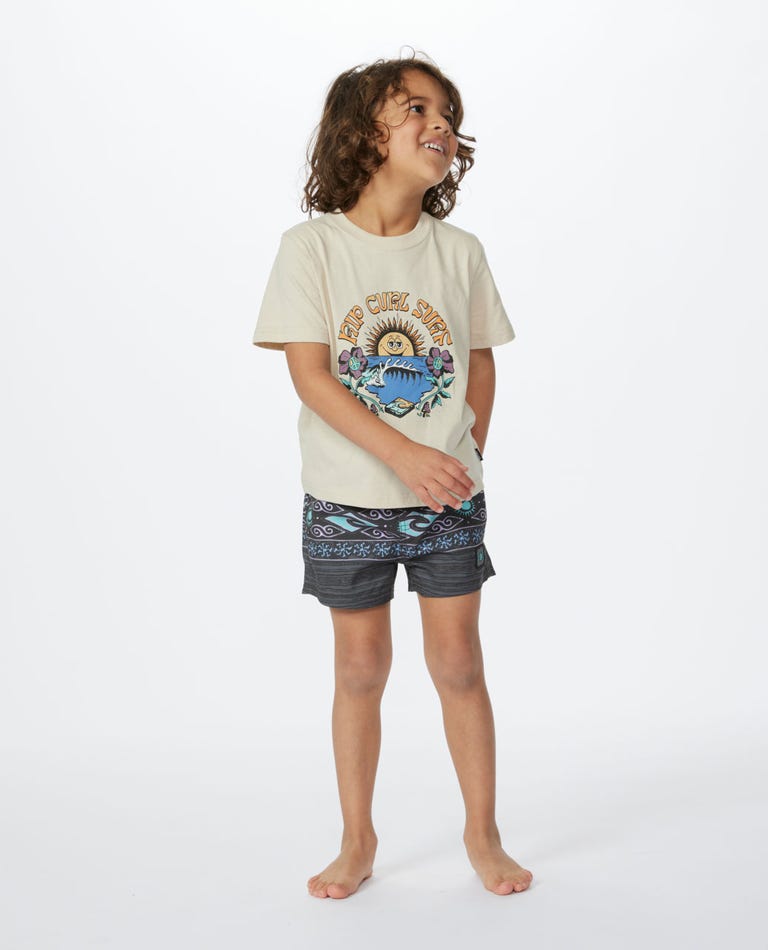 MYSTIC WAVES ART TEE - BOYS-Rip Curl