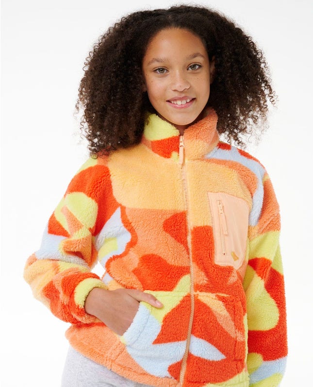 Rip Curl - Casaco de Criança - HIGH TIDE POLAR FLEECE -GIRL - Wavesensations - Online Surf Shop