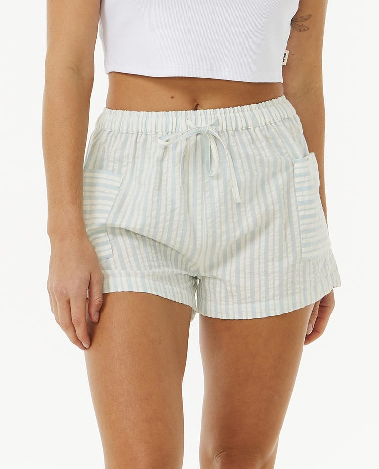 Rip Curl - Calções de Mulher - FOLLOW THE SUN STRIPE SHORT - Wavesensations - Online Surf Shop