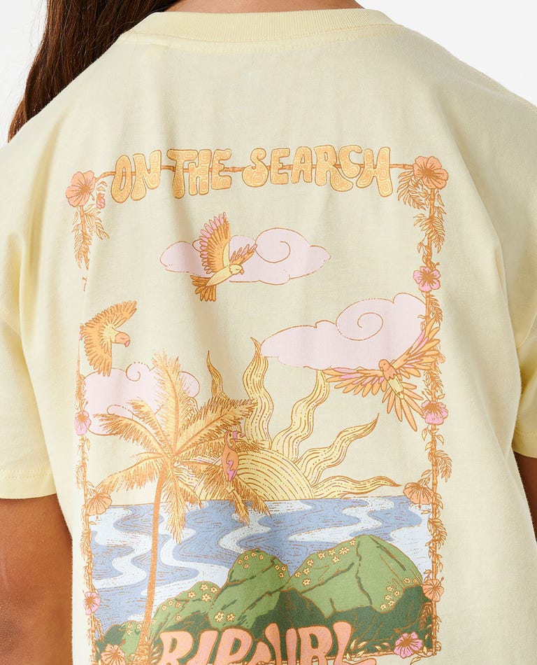 Rip Curl - T-shirt de Criança - TROPIC SEARCH TEE-GIRL - Wavesensations - Online Surf Shop