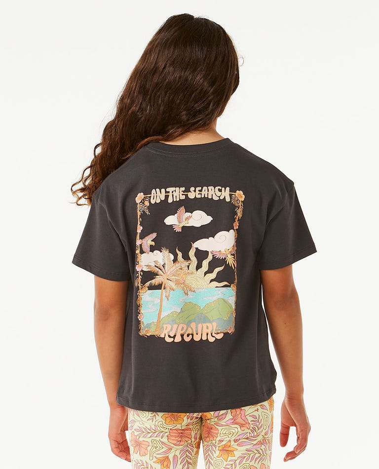 Rip Curl - T-shirt de Criança - TROPIC SEARCH TEE-GIRL - Wavesensations - Online Surf Shop