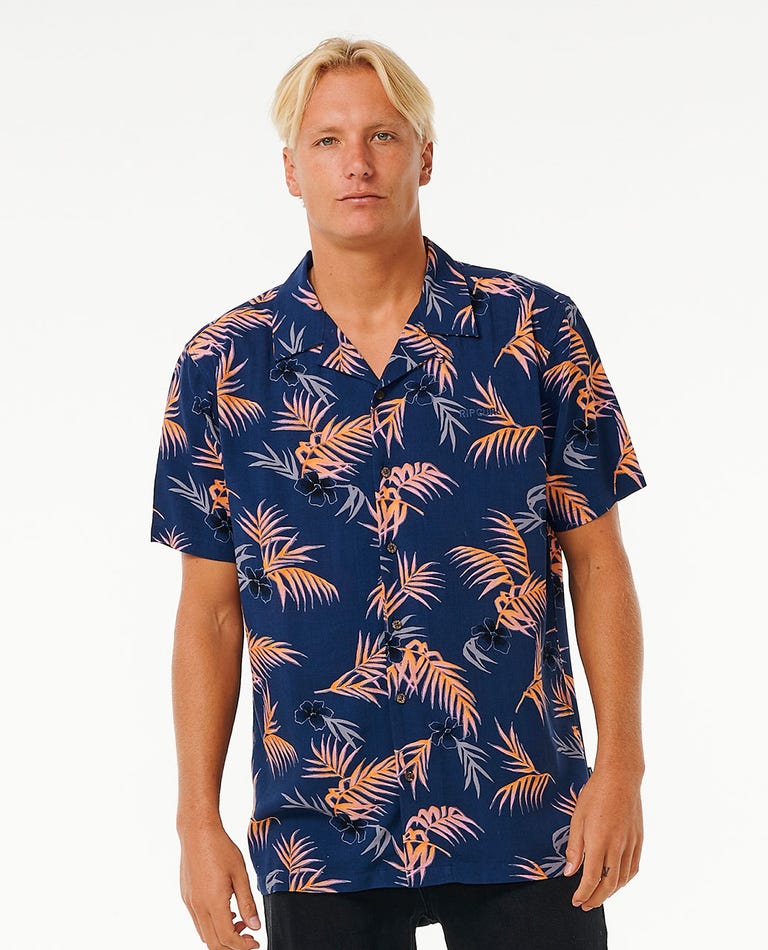 Rip Curl - Camisa de Homem - SURF REVIVAL FLORAL S/S SHIRT - Wavesensations - Online Surf Shop