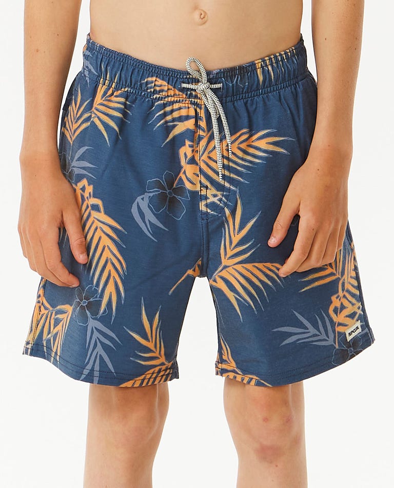 Rip Curl - Calções de Banho de Criança - SURF REVIVAL FLORAL VOLLEY-BOY - Wavesensations - Online Surf Shop