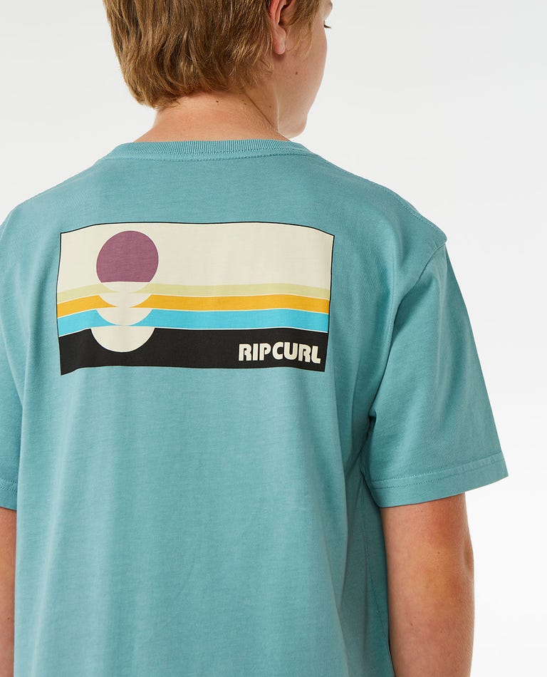 SURF REVIVIAL PEAKING TEE-BOY-Rip Curl