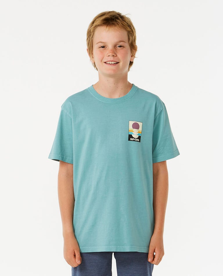 SURF REVIVIAL PEAKING TEE-BOY-Rip Curl