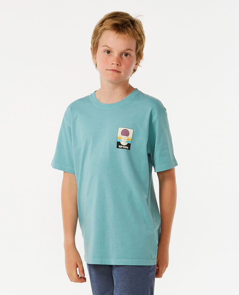 SURF REVIVIAL PEAKING TEE-BOY-Rip Curl