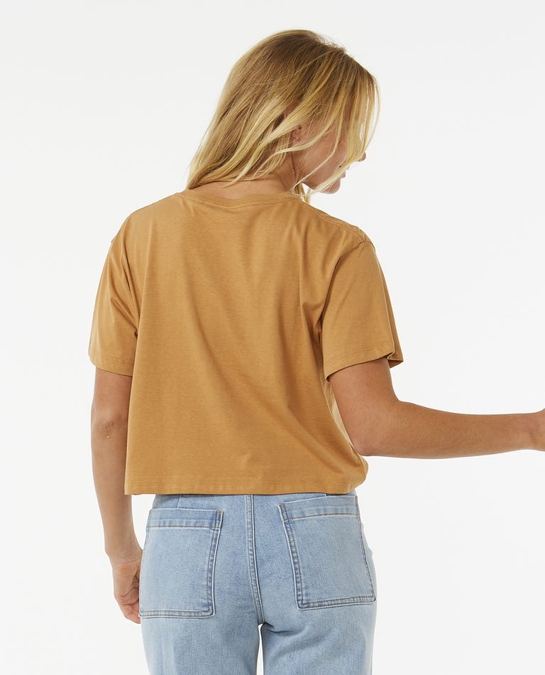 BLOCK PARTY CROP TEE-Rip Curl