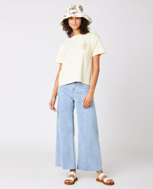 Rip Curl_T-shirt de Mulher_ SEARCH ICON RELAXED TEE.