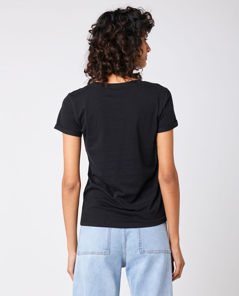 T-shirt Rip Curl RE-ENTRY V NECK TEE 