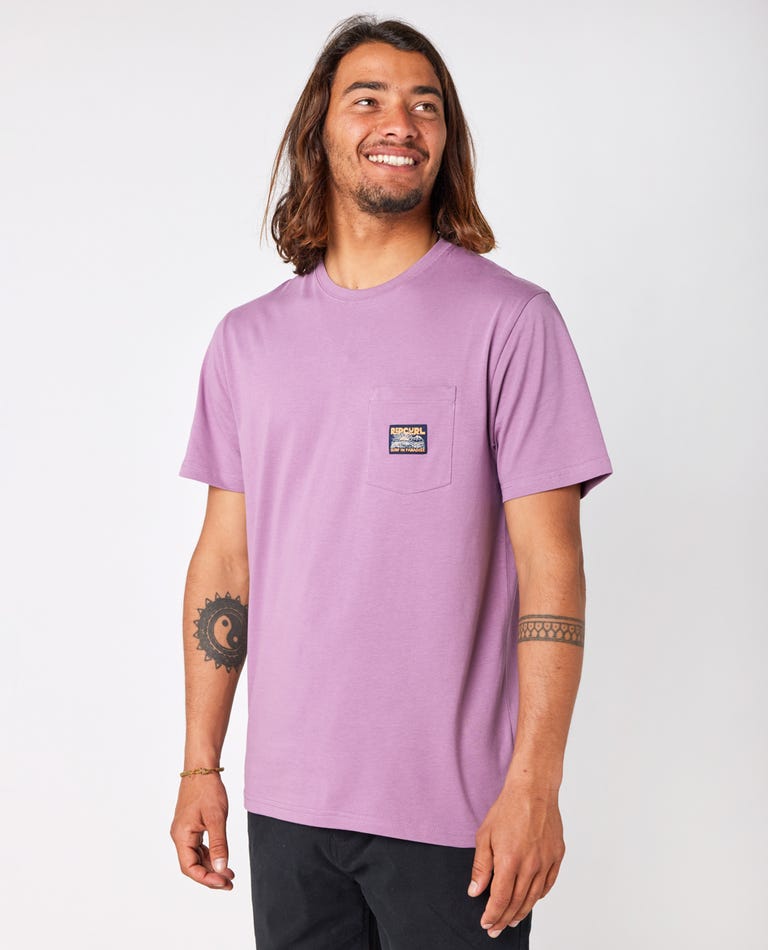 T-shirt Rip Curl SURF PARADISE BADGE TEE 