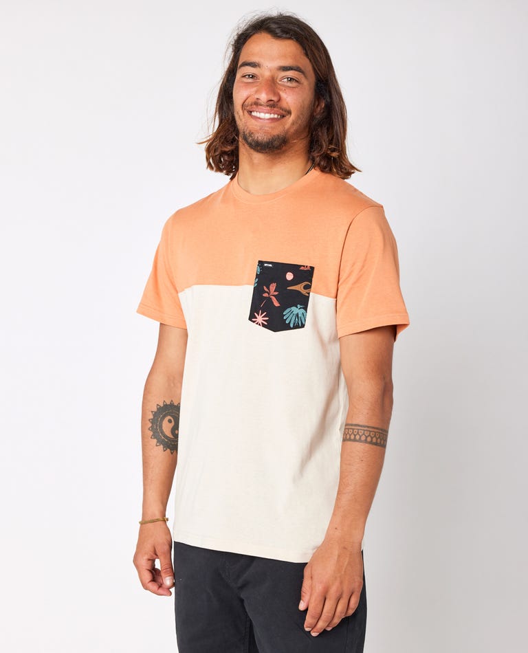 T-shirt Rip Curl INDA POCKET TEE 