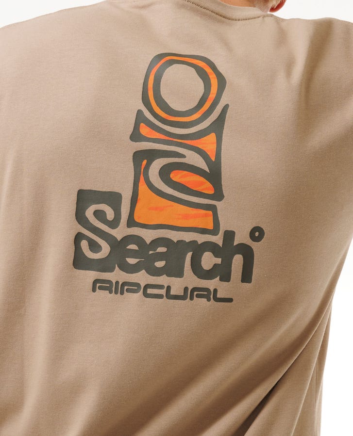 Rip Curl - T-shirt de Homem - VAPORCOOL SEARCH STACK TEE - Wavesensations - Online Surf Shop