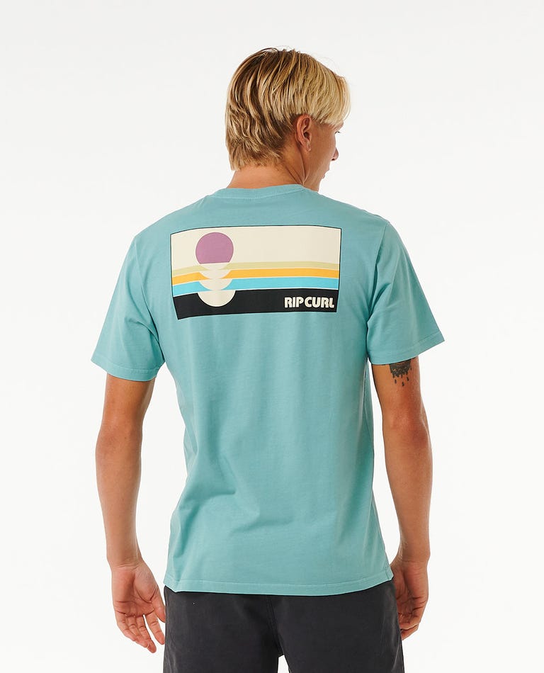 Rip Curl - T-shirt de Homem - SURF REVIVIAL PEAKING TEE - Wavesensations - Online Surf Shop