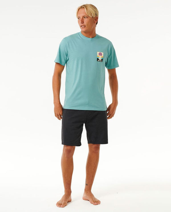 T-shirt Rip Curl SURF REVIVIAL PEAKING TEE 