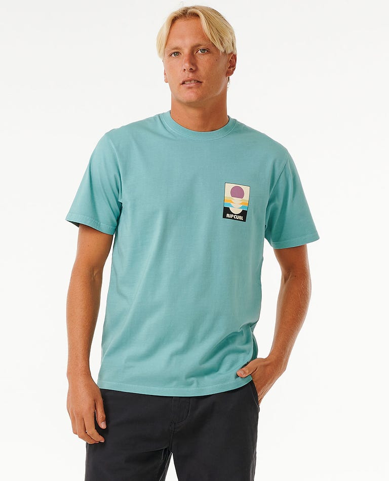 Rip Curl - T-shirt de Homem - SURF REVIVIAL PEAKING TEE - Wavesensations - Online Surf Shop