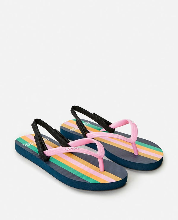 Rip Curl - Chinelos de Criança - SURF REVIVAL STRIPE - GIRLS - Wavesensations - Online Surf Shop