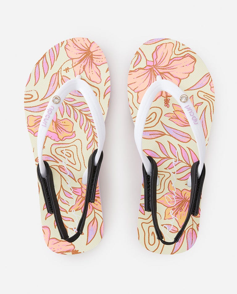 Rip Curl - Chinelos de Criança - HIDDEN TROPICS BLOOM O/T-GIRL - Wavesensations - Online Surf Shop