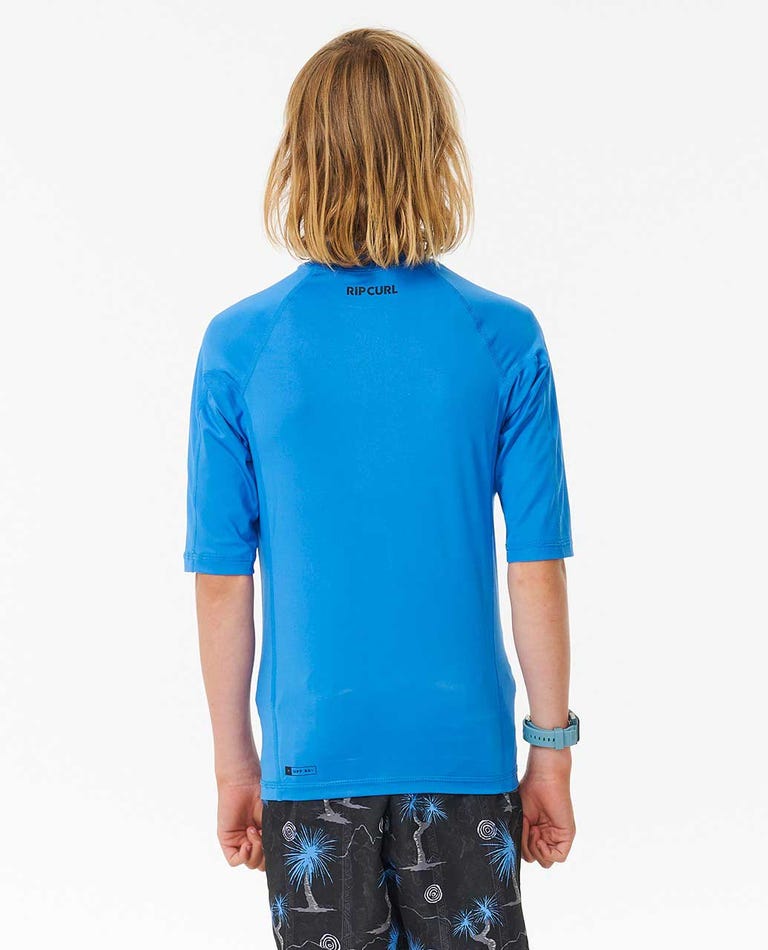 Rip Curl - Licra de Criança - BRAND WAVE UPF S/S-BOY - Wavesensations - Online Surf Shop