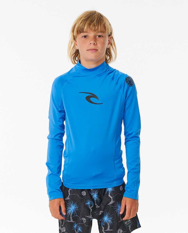 Rip Curl - Licra de Criança - BRAND WAVE UPF L/S-BOY - Wavesensations - Online Surf Shop