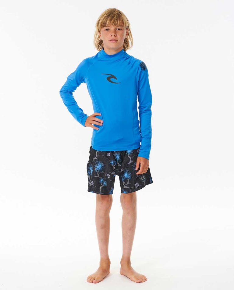 Rip Curl - Licra de Criança - BRAND WAVE UPF L/S-BOY - Wavesensations - Online Surf Shop