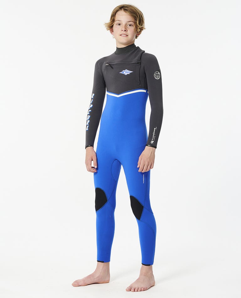 Rip Curl - Fato de Surf de Criança - FLASHBOMB 4/3 C/ZIP KIDS - Wavesensations - Online Surf Shop