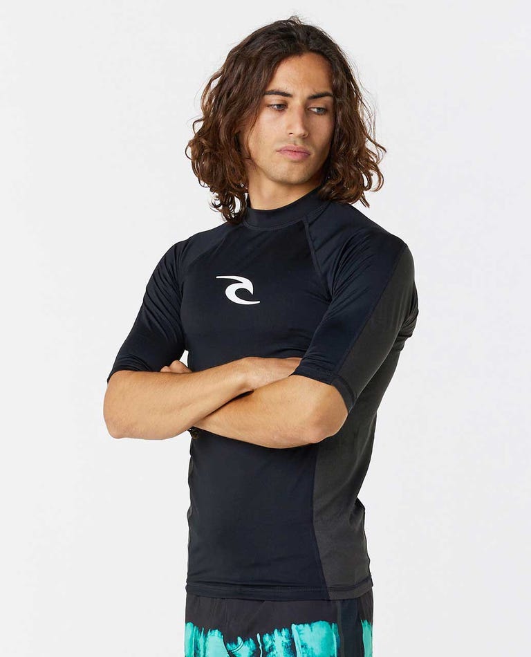 WAVES UPF PERF S/S-Rip Curl