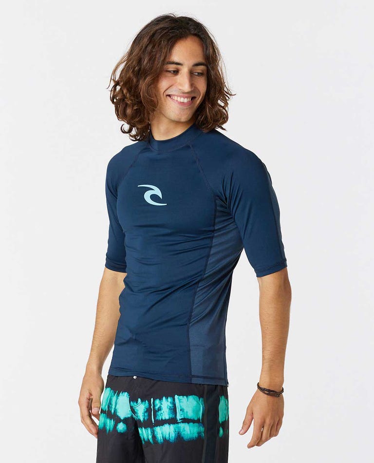 WAVES UPF PERF S/S-Rip Curl