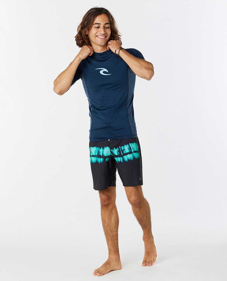 WAVES UPF PERF S/S-Rip Curl