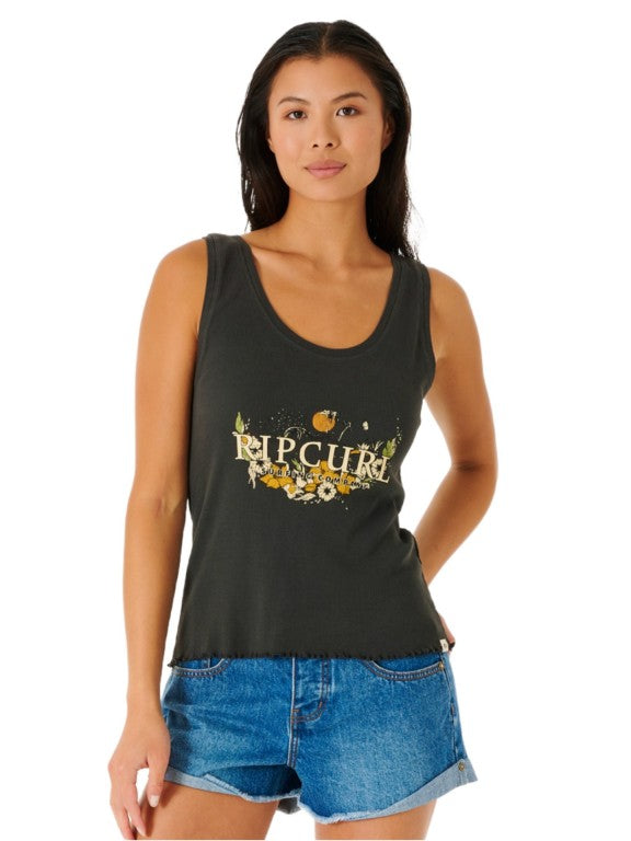 RIP CURL - OCEANS TOGETHER RIBBED TANK-Rip Curl