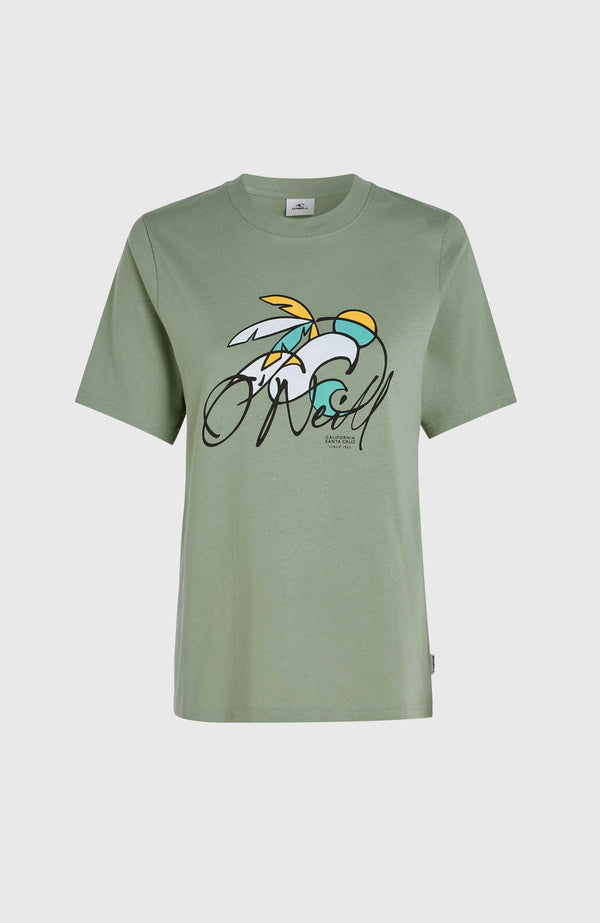 ONEILL - T-shirt de Mulher - LUANO GRAPHIC T-SHIRT - Wavesensations - Online Surf Shop