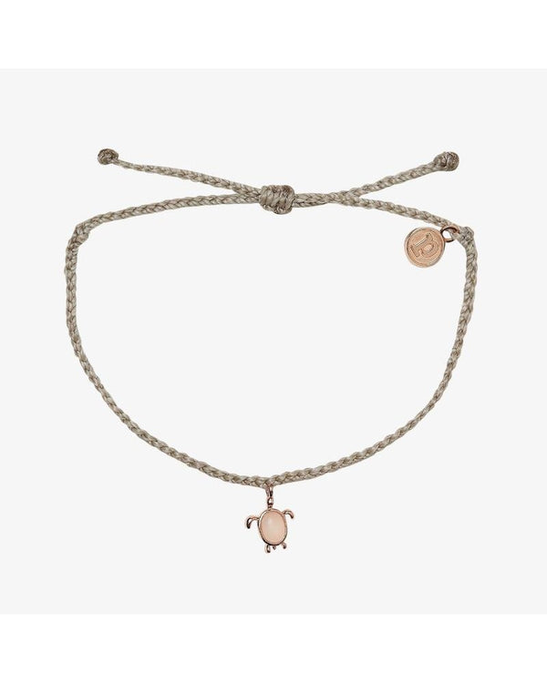 Pulseira Pura Vida Sea Turtle Rose Gold 