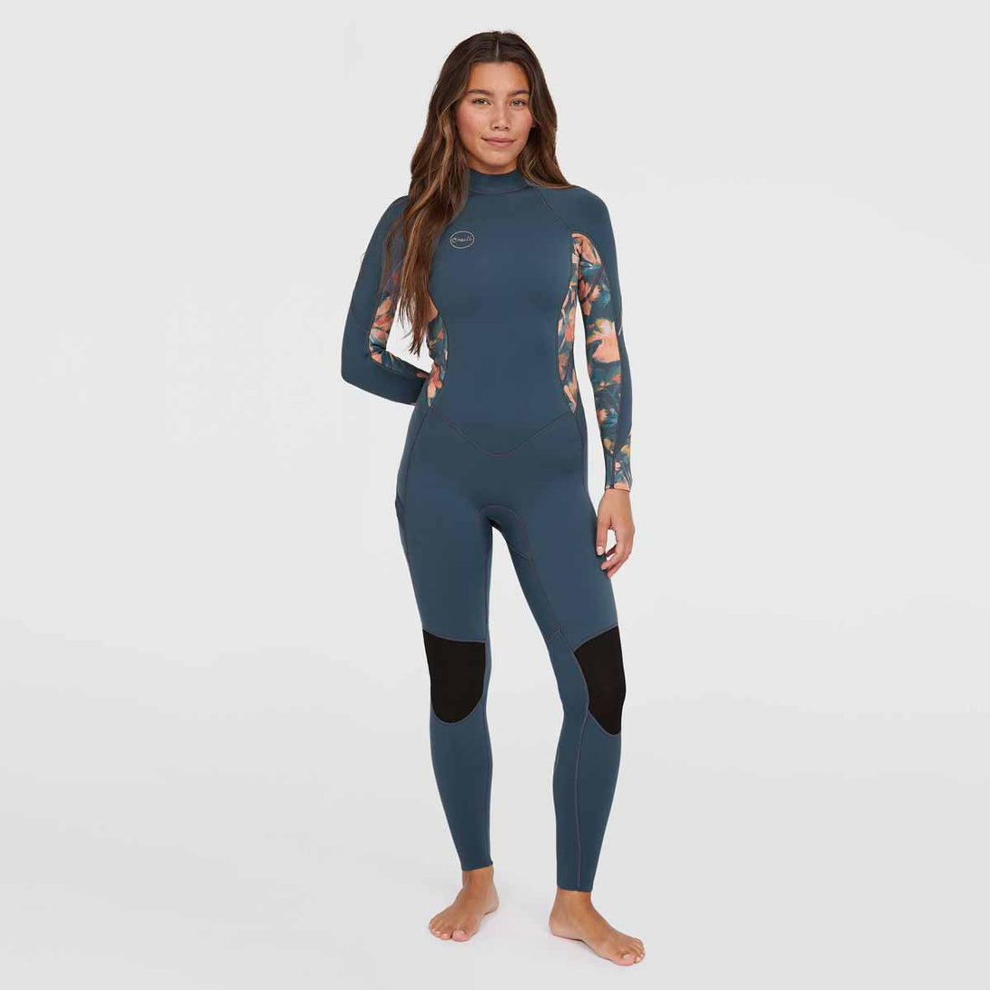 Fato de Surf ONEILL WMS BAHIA 3/2 BACK ZIP FULL 