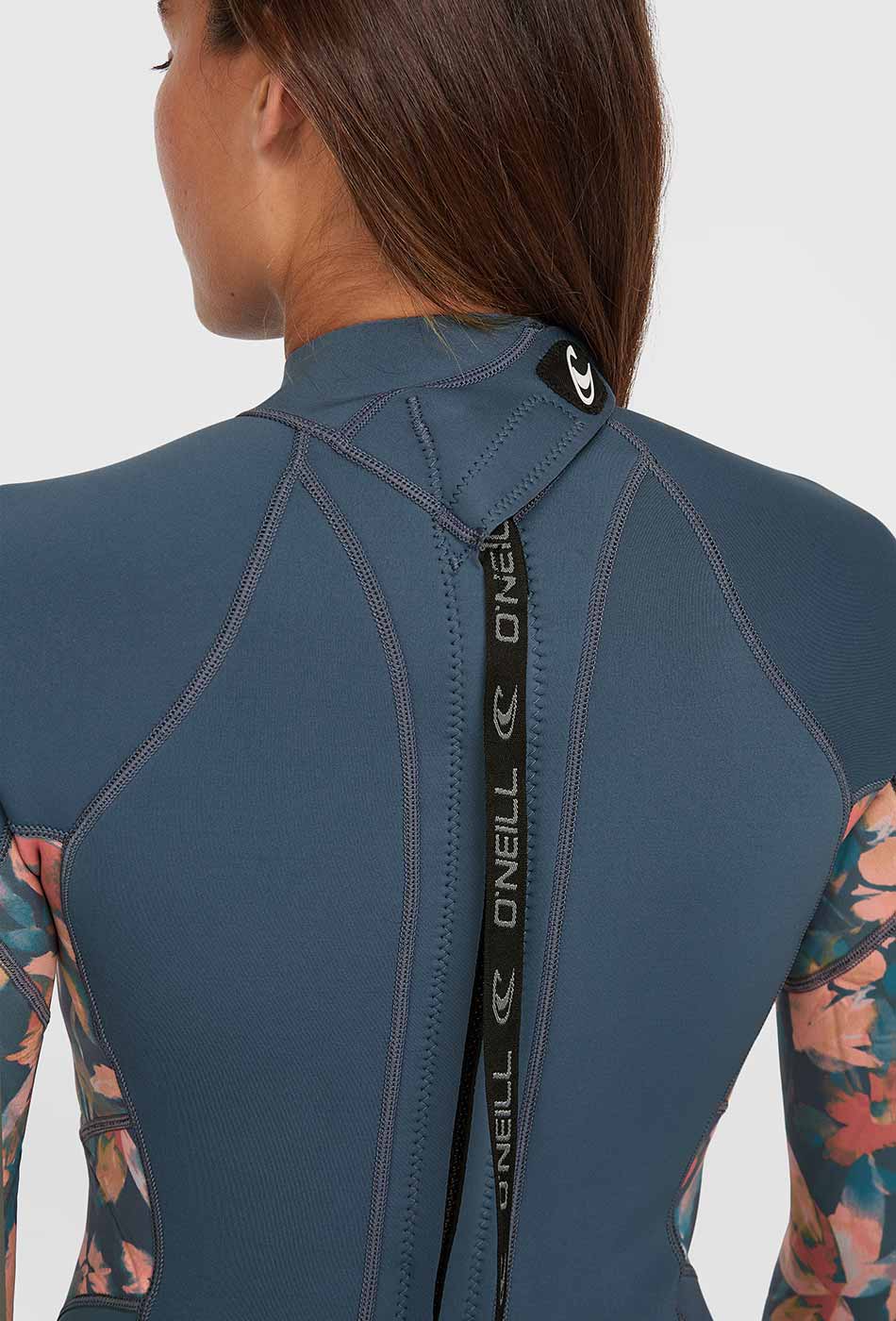 Fato de Surf ONEILL WMS BAHIA 3/2 BACK ZIP FULL 