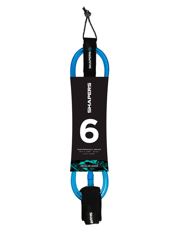 Leash SHAPERS 6'0 Regular  Blue Leash 