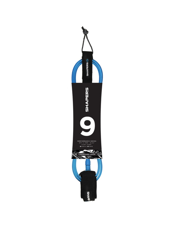 Leash SHAPERS 9'0 Longboard Knee  Blue Leash 