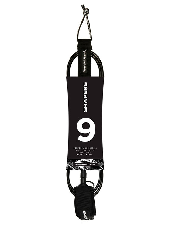 Leash SHAPERS 9'0 Longboard  Black Leash 