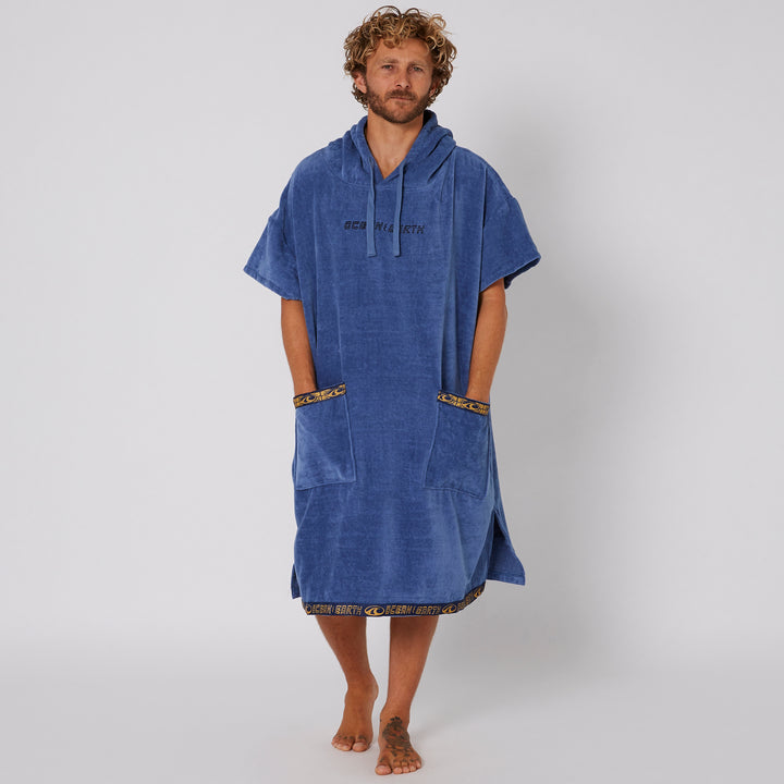 Poncho Ocean & Earth Mens Strike Hooded Poncho 