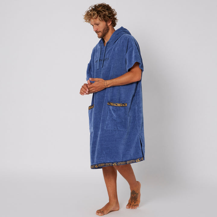 OCEAN & EARTH - Mens Strike Hooded Poncho-Ocean & Earth