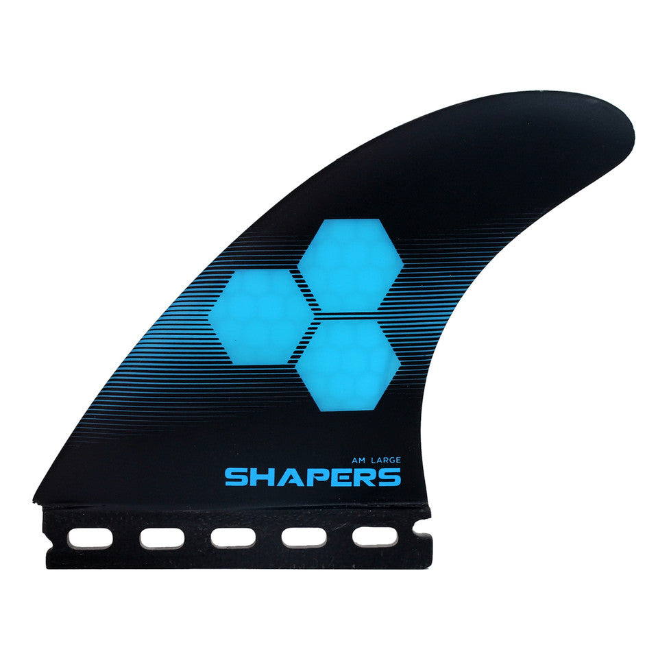 Fins SHAPERS AM Core-Lite Large Thruster Fins - Single tab 