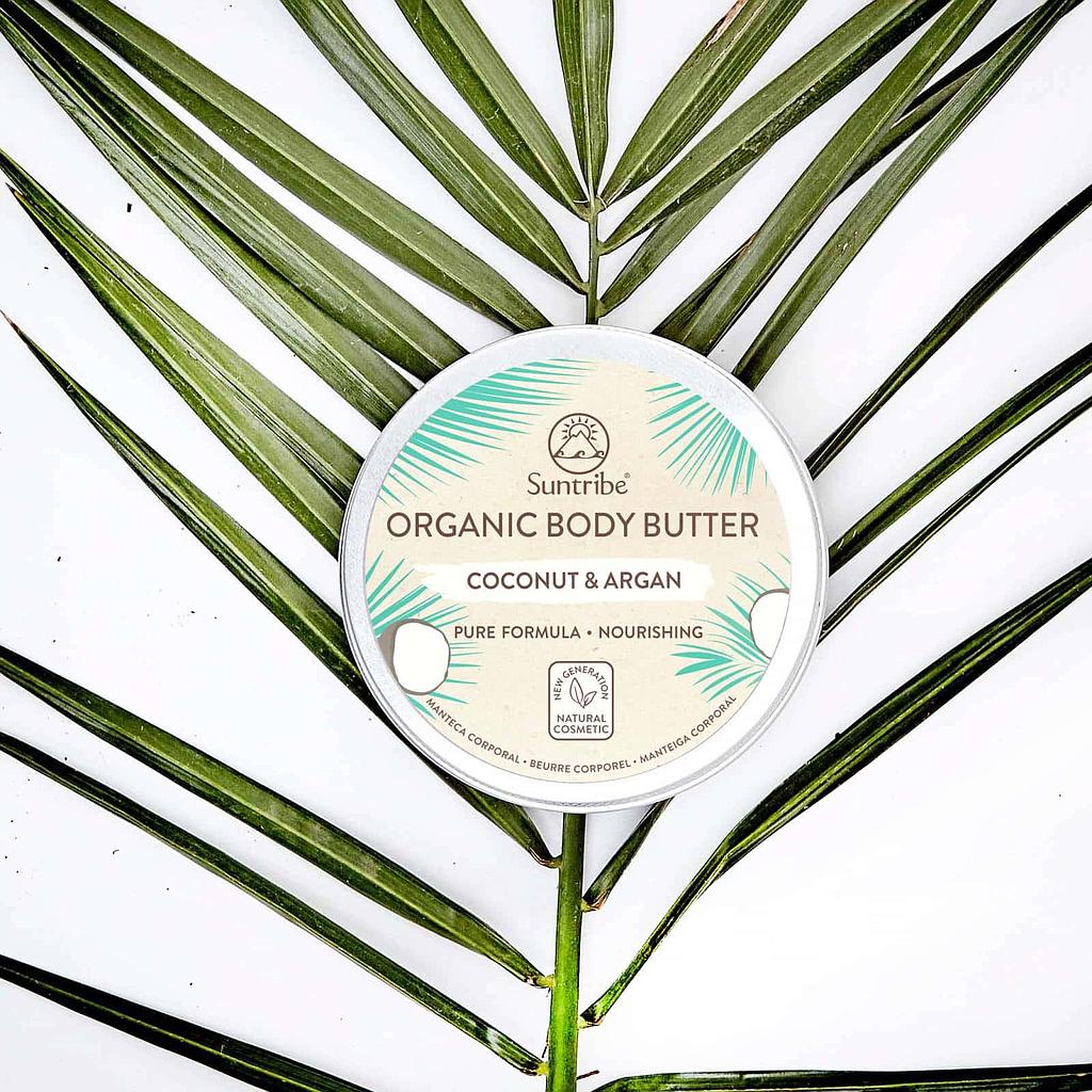 Protetor Solar Suntribe SUNTRIBE-  Body Butter Coconut & Argan Oil 