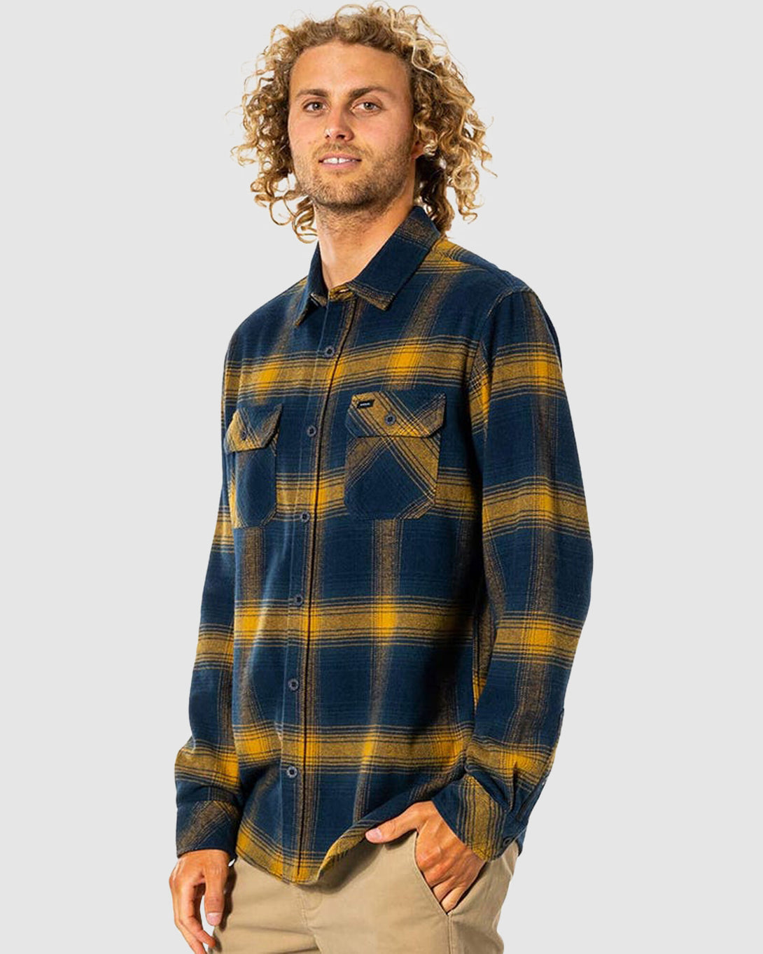 RIP CURL - COUNT FLANNEL SHIRT-Rip Curl