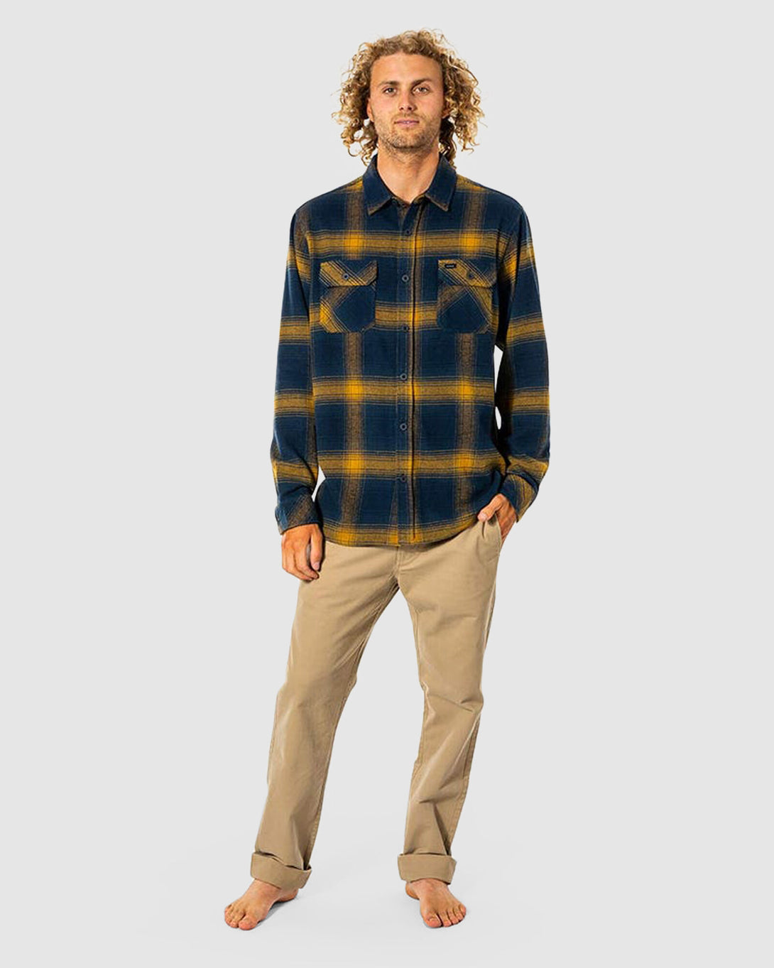 RIP CURL - COUNT FLANNEL SHIRT-Rip Curl