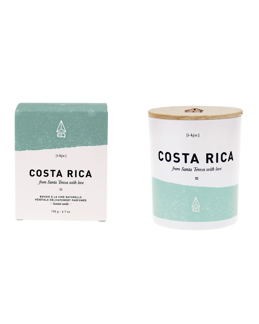 Velas EQ Costa Rica Santa Teresa Scented Candle 190 gr 