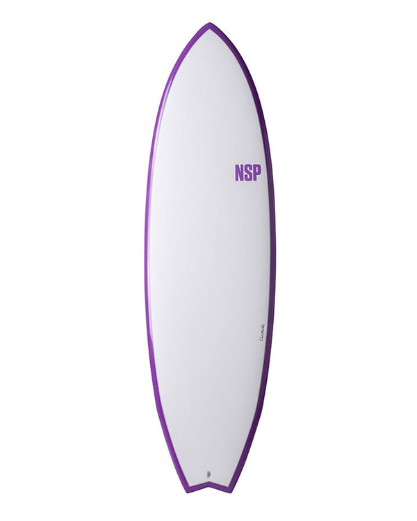 Prancha de Surf NSP Elements Fish 6'0'' Purple 