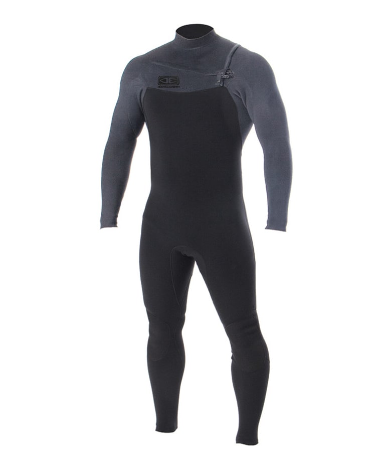 Fato de Surf Ocean & Earth Mens Free Flex Chest Zip 4/3 Wetsuit 
