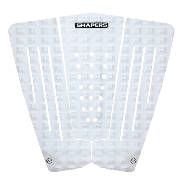 Deck SHAPERS Hybrid/Groveler Series Tail Pad White 